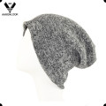 Hombres de acrílico de punto doble capa Beanie